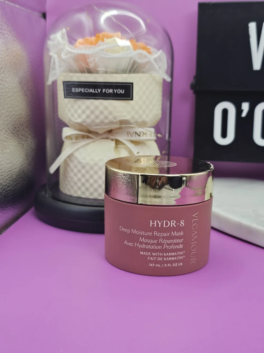 Vegamour HYDR-8 Deep Moisture Repair Mask — Rose